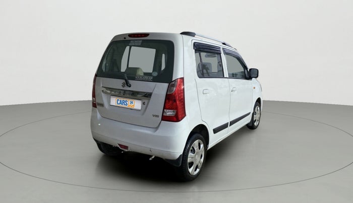 2014 Maruti Wagon R 1.0 VXI, Petrol, Manual, 43,775 km, Right Back Diagonal