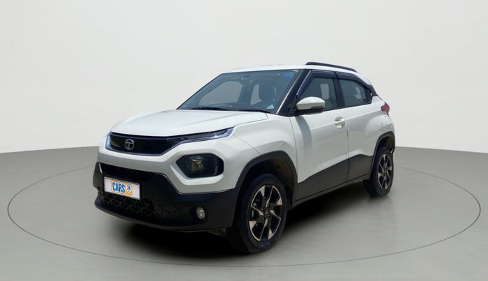 2021 Tata PUNCH ACCOMPLISHED DAZZLE PACK AMT, Petrol, Automatic, 14,118 km, Left Front Diagonal