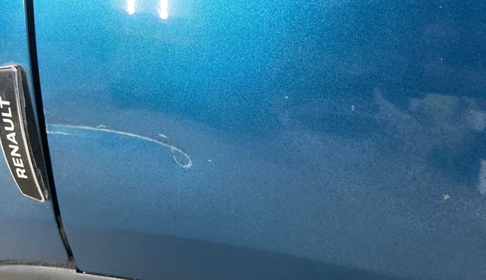 2021 Renault Kwid CLIMBER 1.0 AMT (O), Petrol, Automatic, 17,847 km, Left quarter panel - Slightly dented