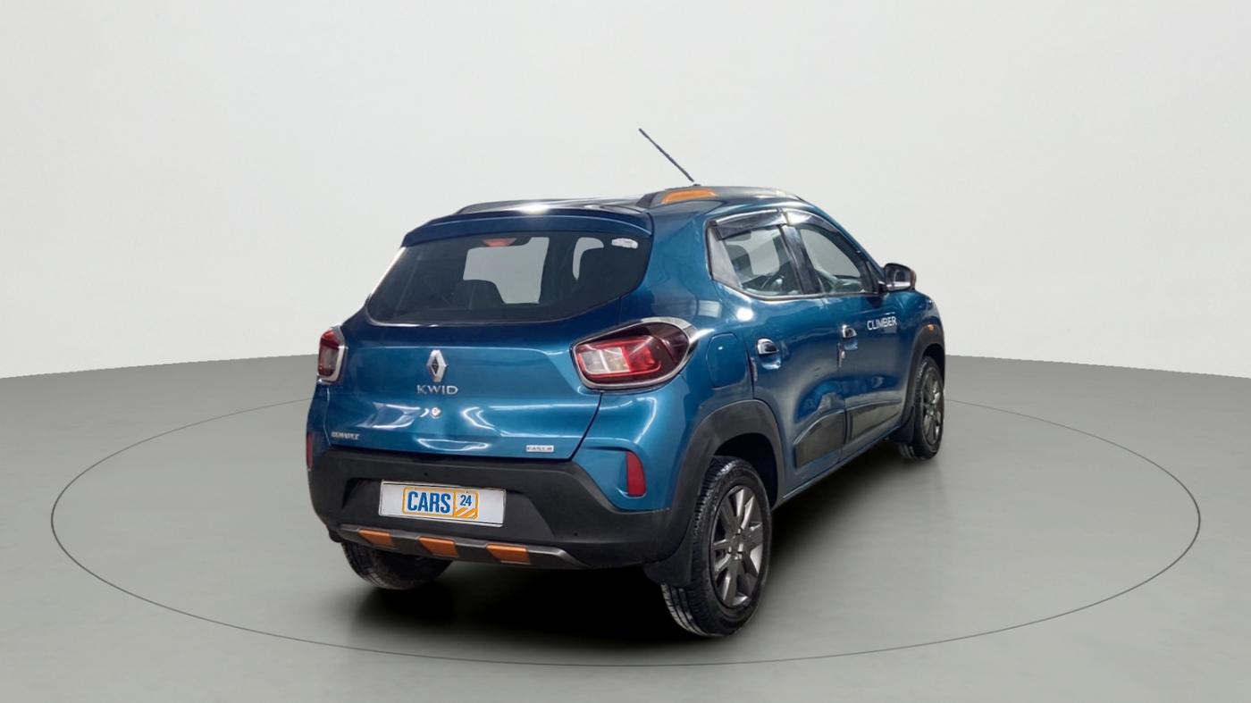 2021 Renault Kwid CLIMBER 1.0 AMT (O), Petrol, Automatic, 17,847 km, Right Back Diagonal