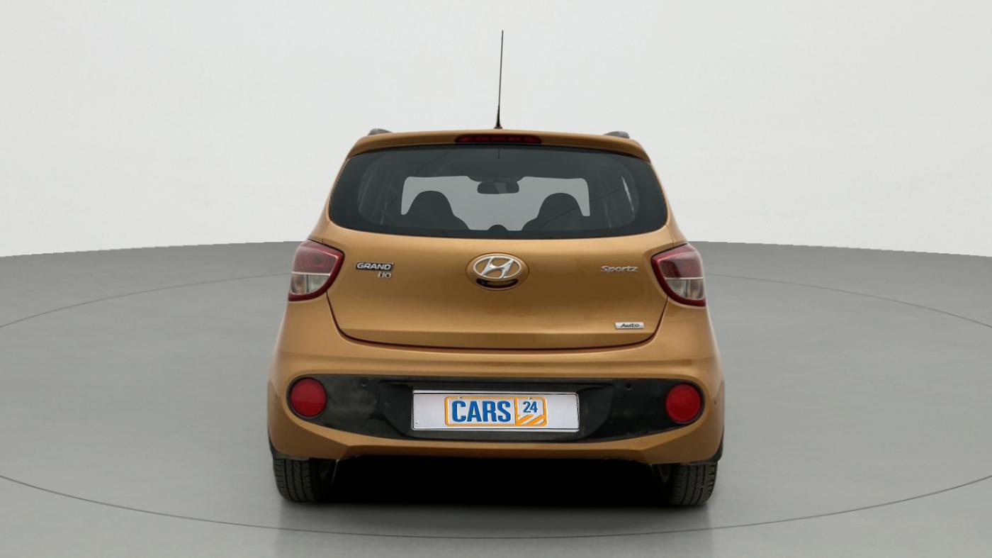 2017 Hyundai Grand i10 SPORTZ (O) AT 1.2 KAPPA VTVT, Petrol, Automatic, 62,750 km, Back/Rear