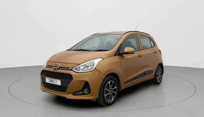 2017 Hyundai Grand i10 SPORTZ (O) AT 1.2 KAPPA VTVT, Petrol, Automatic, 62,750 km, Left Front Diagonal