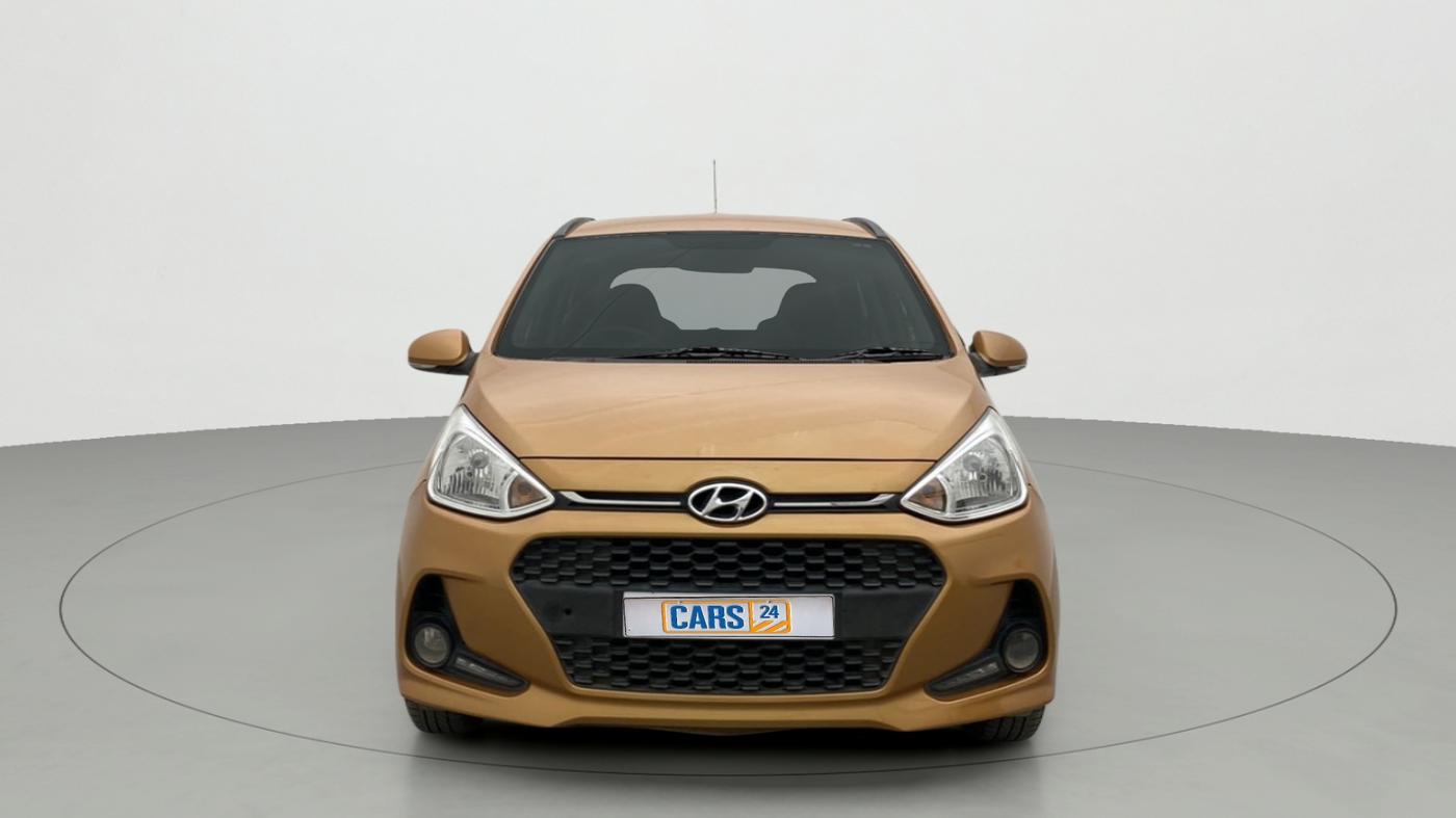 2017 Hyundai Grand i10 SPORTZ (O) AT 1.2 KAPPA VTVT, Petrol, Automatic, 62,750 km, Front