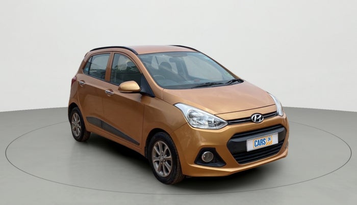 2016 Hyundai Grand i10 ASTA (O) 1.2 KAPPA VTVT, Petrol, Manual, 85,435 km, Right Front Diagonal
