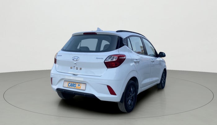 2021 Hyundai GRAND I10 NIOS SPORTZ 1.2 KAPPA VTVT, Petrol, Manual, 22,818 km, Right Back Diagonal