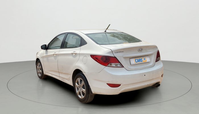 2013 Hyundai Verna FLUIDIC 1.4 CRDI, Diesel, Manual, 88,801 km, Left Back Diagonal