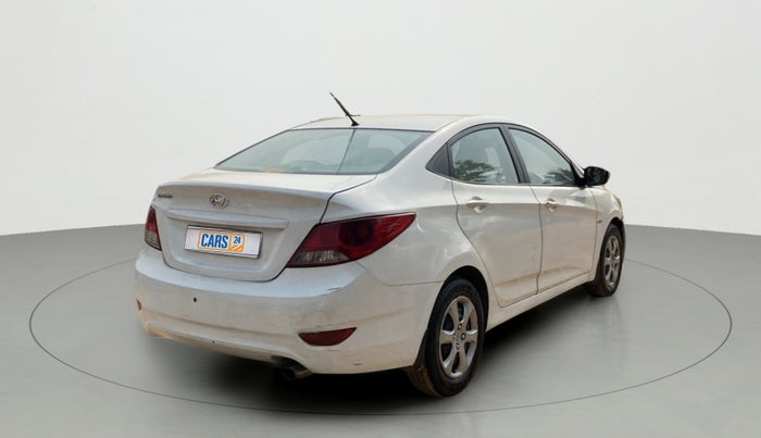 2013 Hyundai Verna FLUIDIC 1.4 CRDI, Diesel, Manual, 88,801 km, Right Back Diagonal