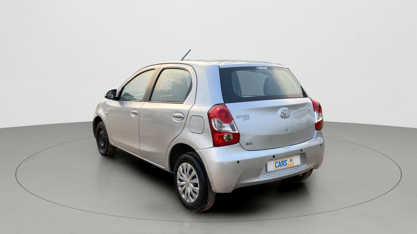2014 Toyota Etios Liva G, Petrol, Manual, 32,888 km, Left Back Diagonal