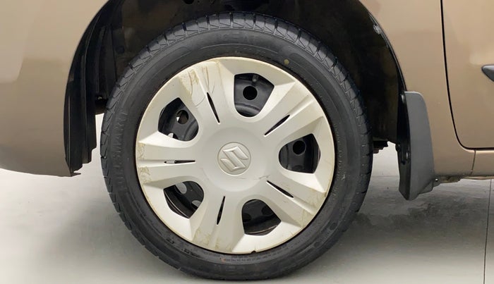 2013 Maruti Wagon R 1.0 VXI, Petrol, Manual, 45,985 km, Left Front Wheel