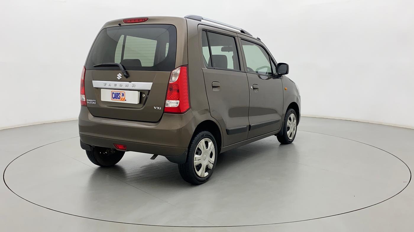 2013 Maruti Wagon R 1.0 VXI, Petrol, Manual, 45,985 km, Right Back Diagonal