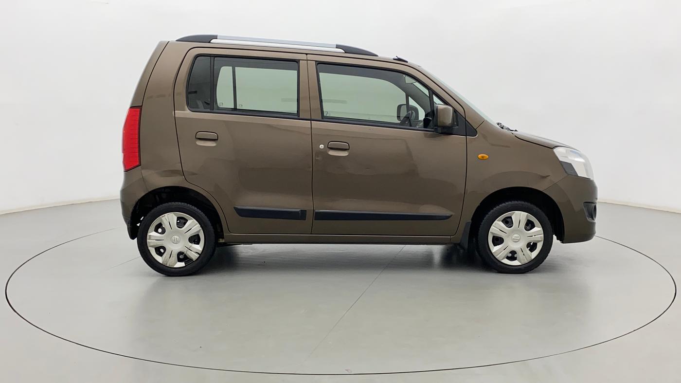 2013 Maruti Wagon R 1.0 VXI, Petrol, Manual, 45,985 km, Right Side View