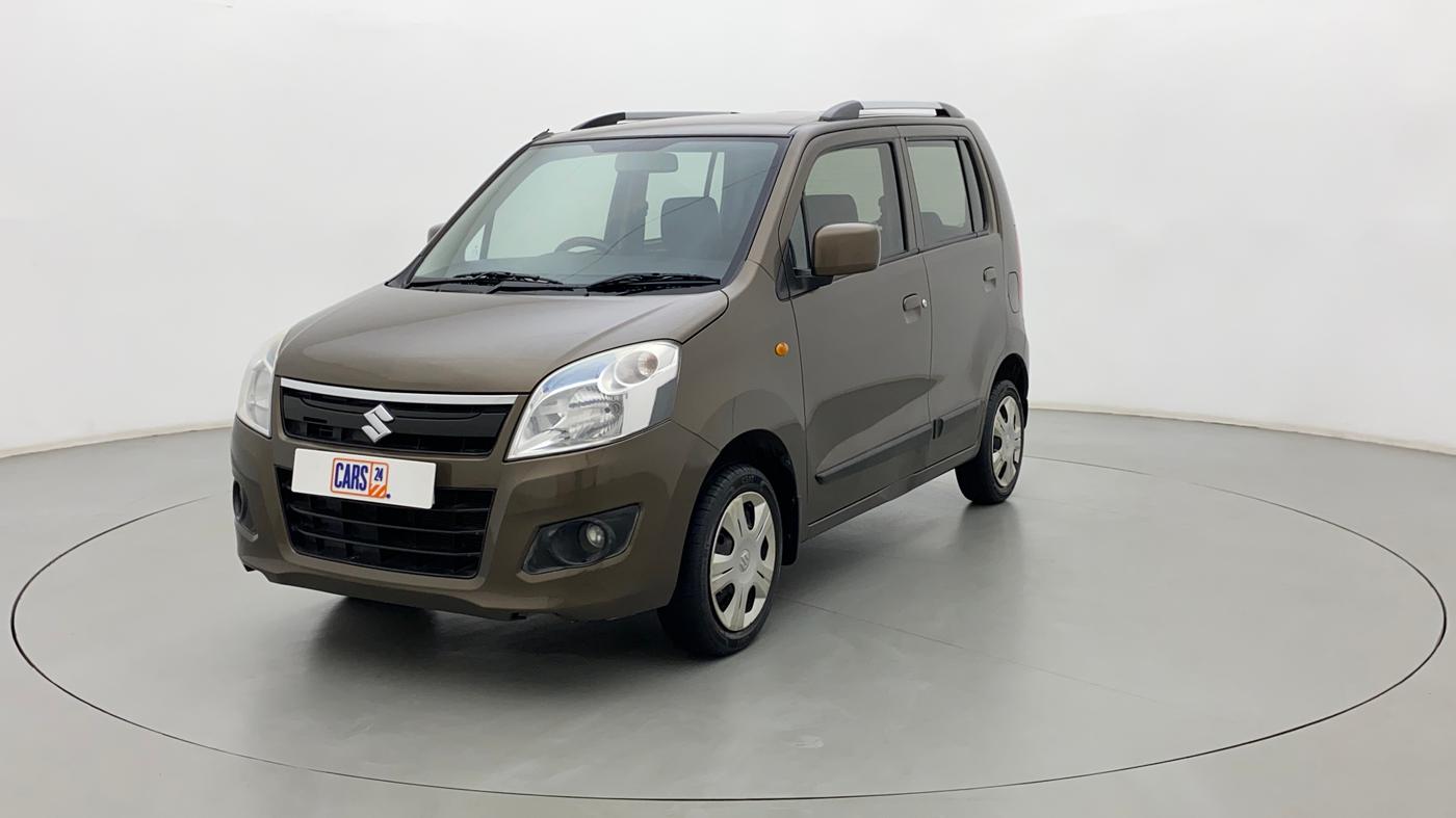 2013 Maruti Wagon R 1.0 VXI, Petrol, Manual, 45,985 km, Left Front Diagonal