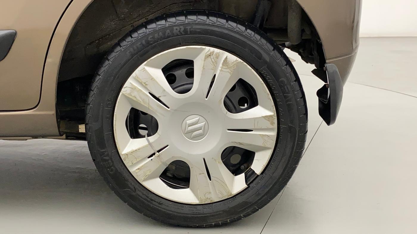 2013 Maruti Wagon R 1.0 VXI, Petrol, Manual, 45,985 km, Left Rear Wheel