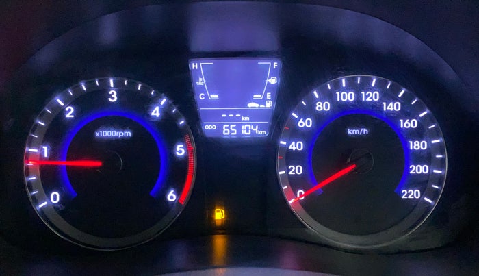 2016 Hyundai Verna 1.6 CRDI S, Diesel, Manual, 65,104 km, Odometer Image