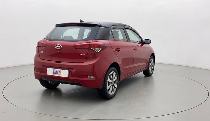 2017 Hyundai Elite i20 ASTA 1.2 DUAL TONE, Petrol, Manual, 25,753 km, Right Back Diagonal