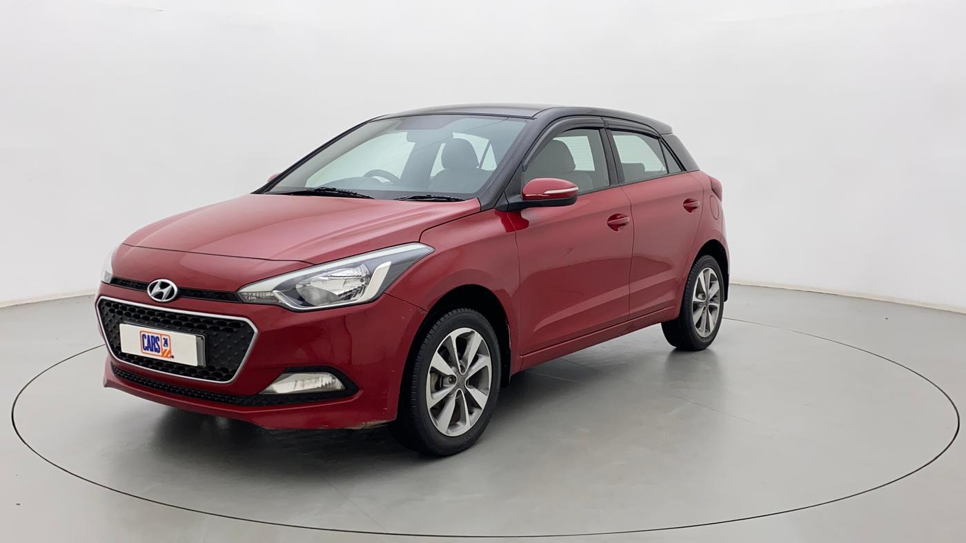 2017 Hyundai Elite i20 ASTA 1.2 DUAL TONE, Petrol, Manual, 25,753 km, Left Front Diagonal