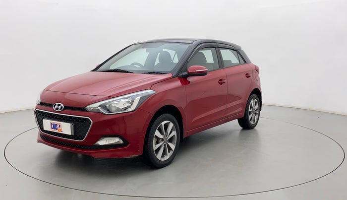 2017 Hyundai Elite i20 ASTA 1.2 DUAL TONE, Petrol, Manual, 25,753 km, Left Front Diagonal