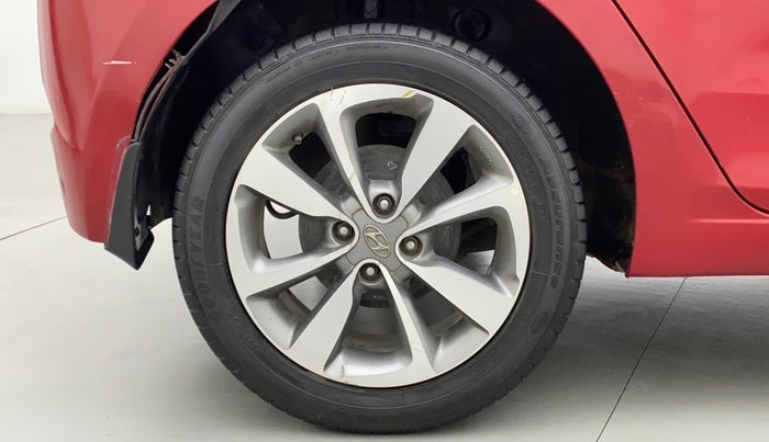 2017 Hyundai Elite i20 ASTA 1.2 DUAL TONE, Petrol, Manual, 25,753 km, Right Rear Wheel