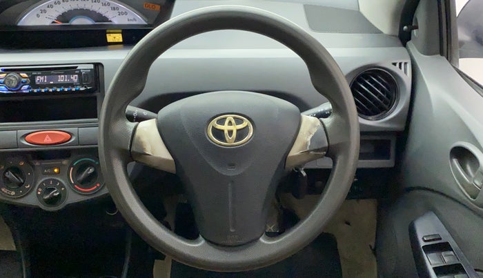 2012 Toyota Etios Liva GD SP, Diesel, Manual, 55,790 km, Steering Wheel Close Up