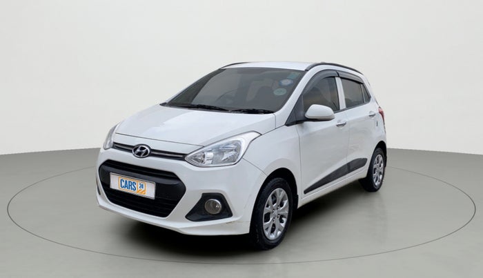 2013 Hyundai Grand i10 SPORTZ 1.2 KAPPA VTVT, Petrol, Manual, 82,182 km, Left Front Diagonal