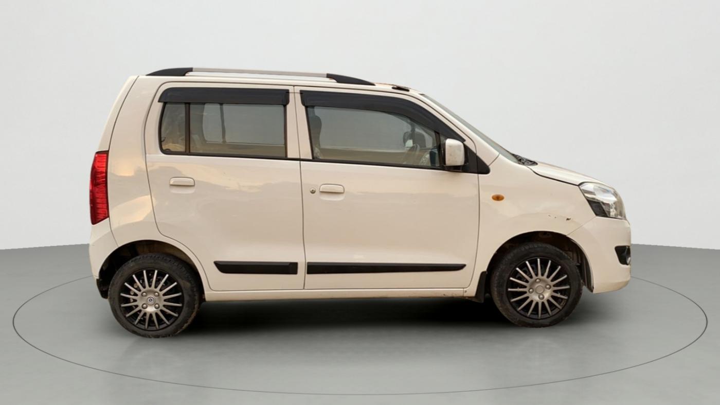 2015 Maruti Wagon R 1.0 VXI, Petrol, Manual, 60,409 km, Right Side View