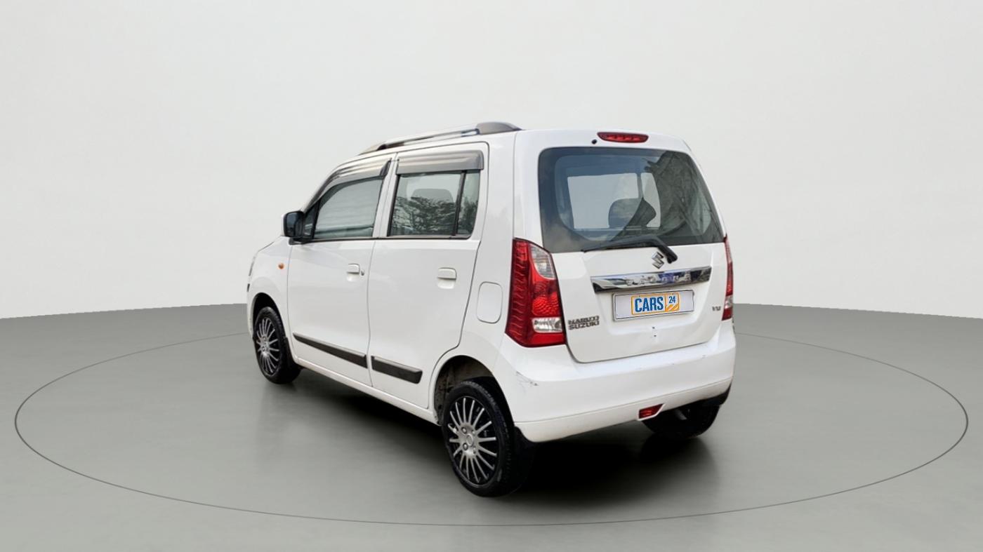 2015 Maruti Wagon R 1.0 VXI, Petrol, Manual, 60,409 km, Left Back Diagonal