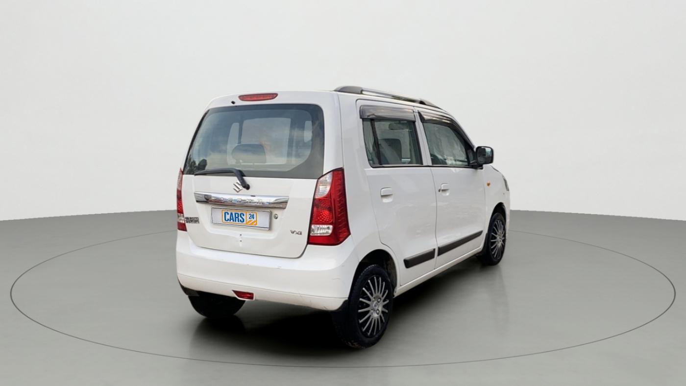 2015 Maruti Wagon R 1.0 VXI, Petrol, Manual, 60,409 km, Right Back Diagonal