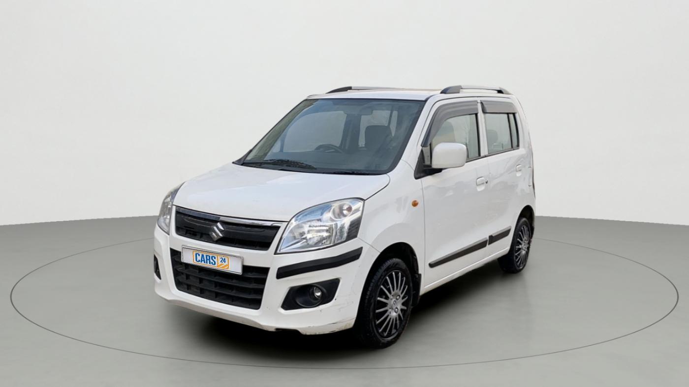 2015 Maruti Wagon R 1.0 VXI, Petrol, Manual, 60,409 km, Left Front Diagonal