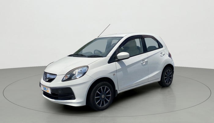 2012 Honda Brio S MT, Petrol, Manual, 1,10,366 km, Left Front Diagonal
