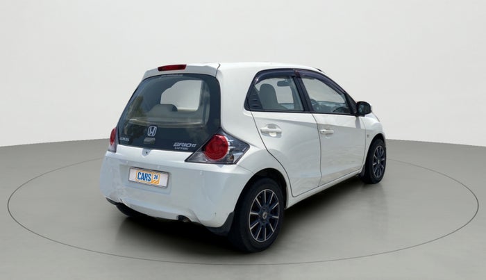 2012 Honda Brio S MT, Petrol, Manual, 1,10,366 km, Right Back Diagonal