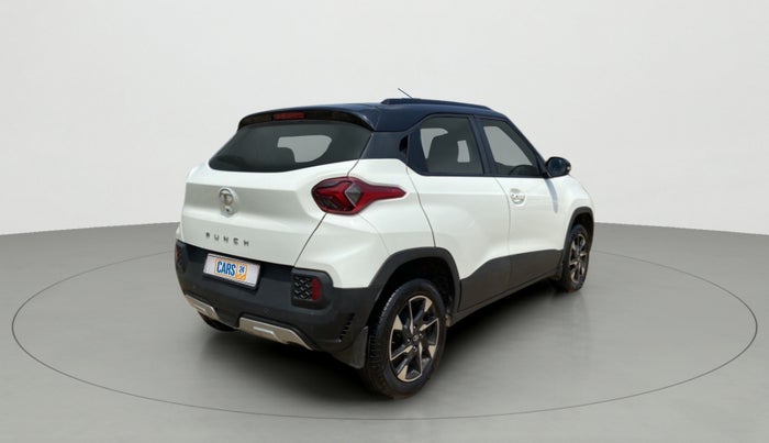 2022 Tata PUNCH CREATIVE AMT 1.2 RTN DUAL TONE, Petrol, Automatic, 28,180 km, Right Back Diagonal