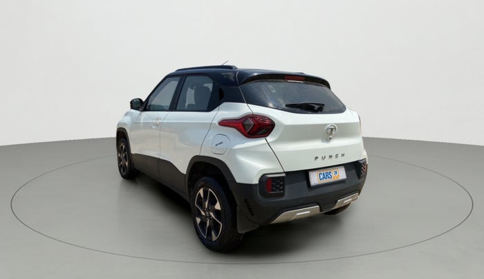 2022 Tata PUNCH CREATIVE AMT 1.2 RTN DUAL TONE, Petrol, Automatic, 28,180 km, Left Back Diagonal