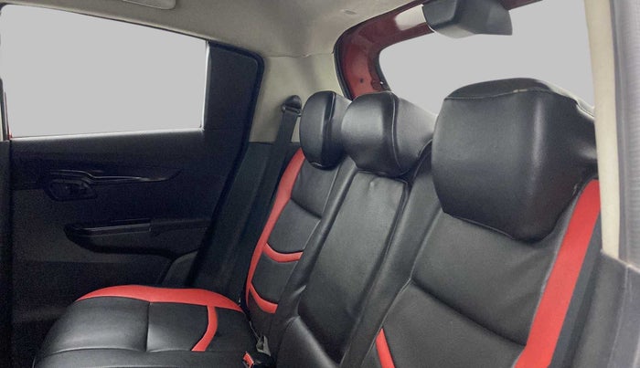 2017 Mahindra Kuv100 K8 6 STR DUAL TONE, Petrol, Manual, 79,009 km, Right Side Rear Door Cabin