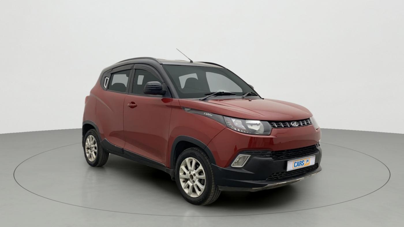 2017 Mahindra Kuv100 K8 6 STR DUAL TONE, Petrol, Manual, 79,009 km, SRP