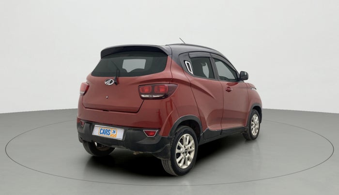 2017 Mahindra Kuv100 K8 6 STR DUAL TONE, Petrol, Manual, 79,009 km, Right Back Diagonal