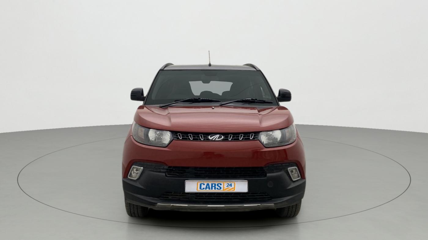2017 Mahindra Kuv100 K8 6 STR DUAL TONE, Petrol, Manual, 79,009 km, Front