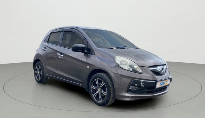 2012 Honda Brio S MT, Petrol, Manual, 90,113 km, Right Front Diagonal
