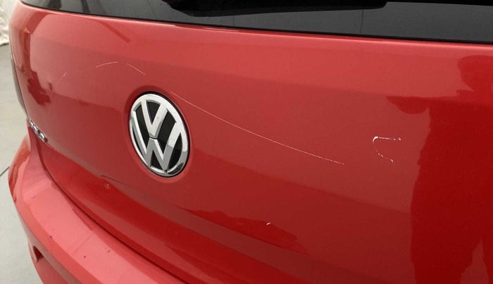 2018 Volkswagen Polo COMFORTLINE 1.0L MPI, Petrol, Manual, 32,406 km, Dicky (Boot door) - Minor scratches