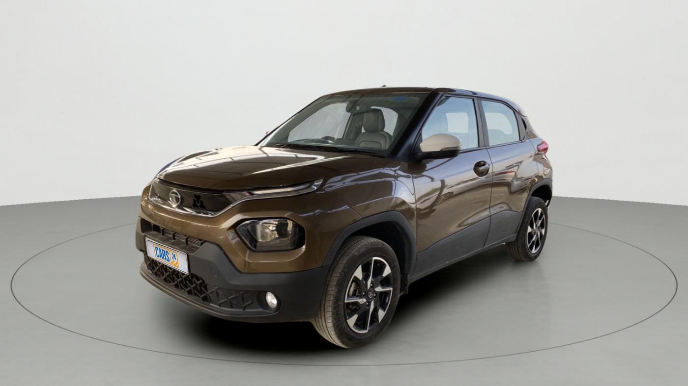 2022 Tata PUNCH ACCOMPLISHED MT, Petrol, Manual, 5,189 km, Left Front Diagonal