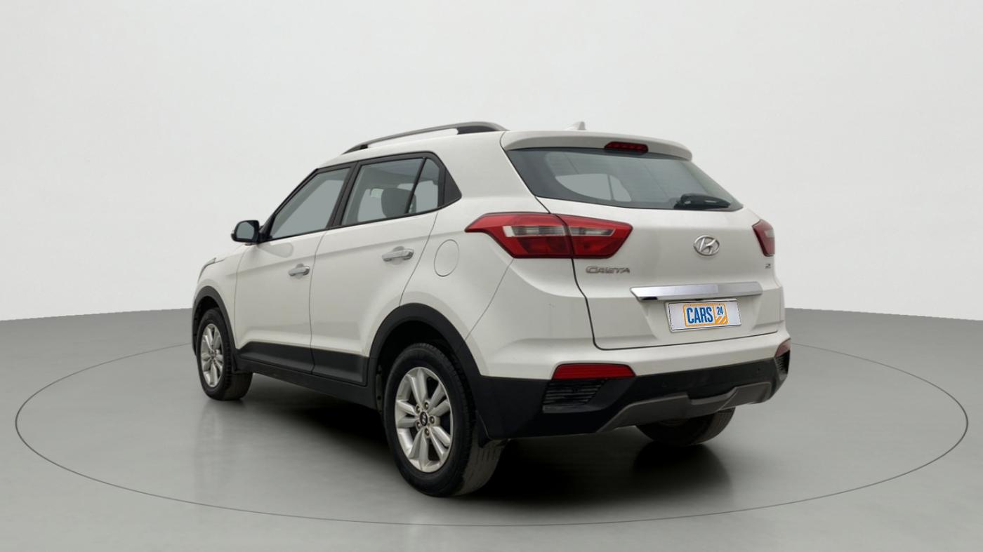 2017 Hyundai Creta SX PLUS 1.6 PETROL, Petrol, Manual, 54,747 km, Left Back Diagonal