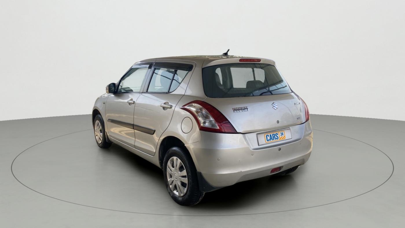 2014 Maruti Swift VXI, Petrol, Manual, 70,344 km, Left Back Diagonal