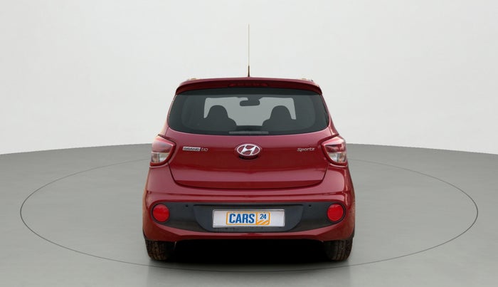 2018 Hyundai Grand i10 SPORTZ AT 1.2 KAPPA VTVT, Petrol, Automatic, 7,921 km, Back/Rear