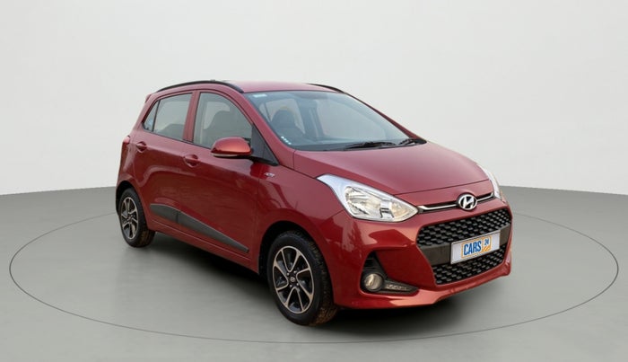 2018 Hyundai Grand i10 SPORTZ AT 1.2 KAPPA VTVT, Petrol, Automatic, 7,921 km, Right Front Diagonal