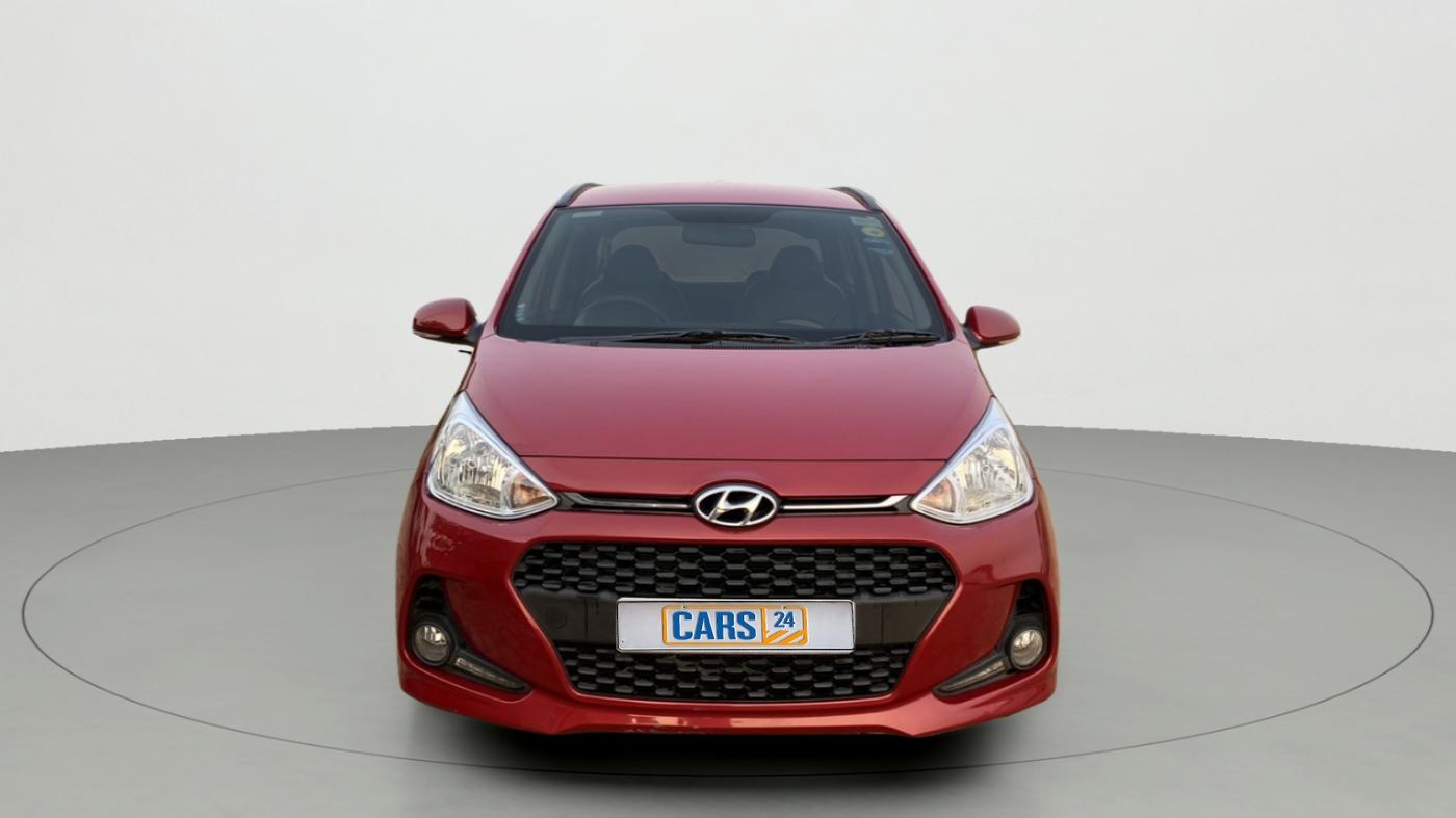 2018 Hyundai Grand i10 SPORTZ AT 1.2 KAPPA VTVT, Petrol, Automatic, 7,921 km, Front