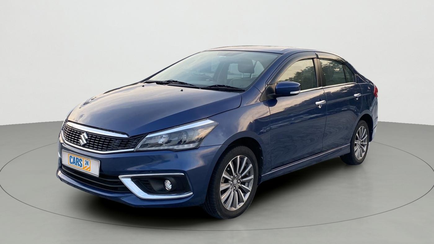 2019 Maruti Ciaz ALPHA  AT 1.5 SHVS PETROL, Petrol, Automatic, 36,139 km, Left Front Diagonal