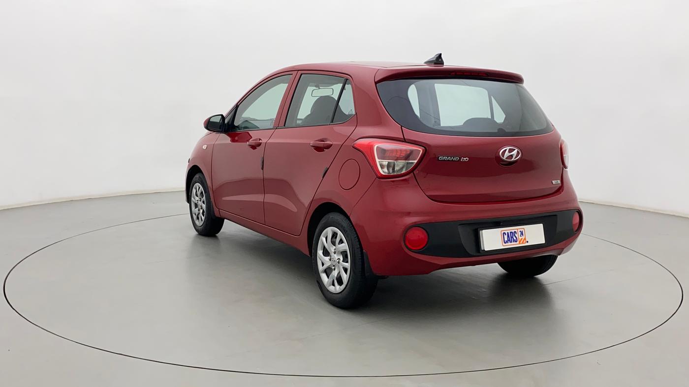 2017 Hyundai Grand i10 MAGNA 1.2 KAPPA VTVT, CNG, Manual, 40,924 km, Left Back Diagonal
