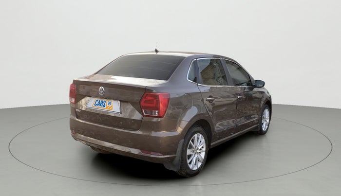 2017 Volkswagen Ameo HIGHLINE1.2L PLUS 16 ALLOY, Petrol, Manual, 36,225 km, Right Back Diagonal