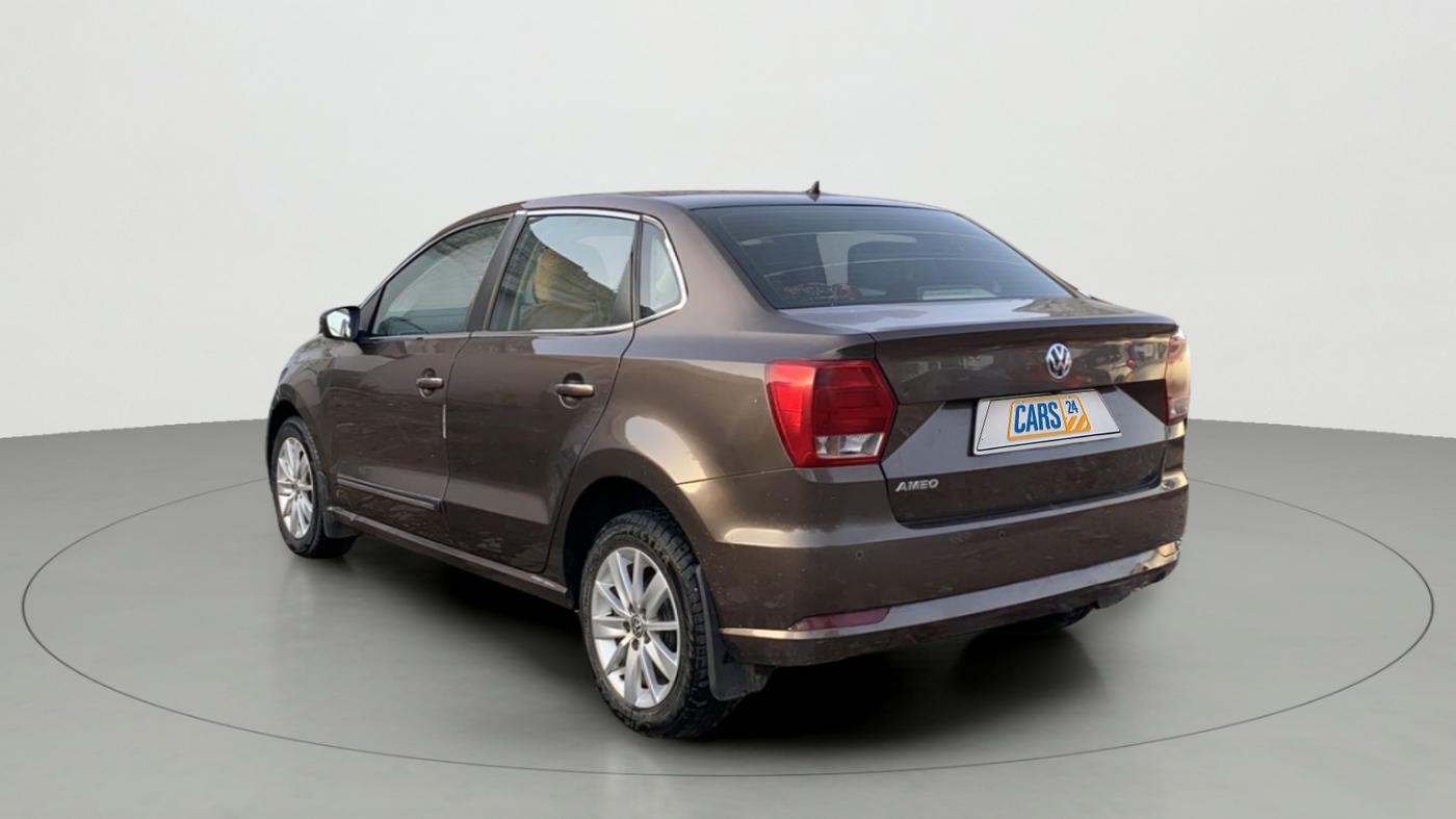 2017 Volkswagen Ameo HIGHLINE1.2L PLUS 16 ALLOY, Petrol, Manual, 36,225 km, Left Back Diagonal