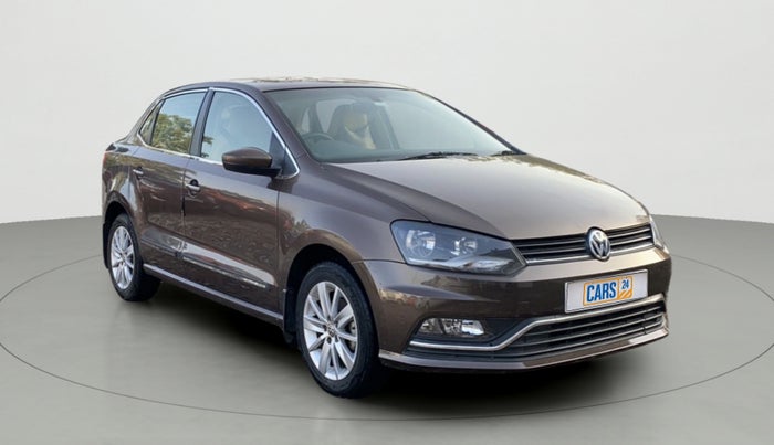 2017 Volkswagen Ameo HIGHLINE1.2L PLUS 16 ALLOY, Petrol, Manual, 36,225 km, Right Front Diagonal