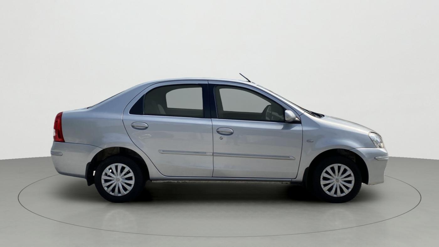 2011 Toyota Etios G, Petrol, Manual, 60,404 km, Right Side View